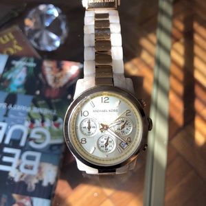 Michael Kors Tortoise Shell Watch